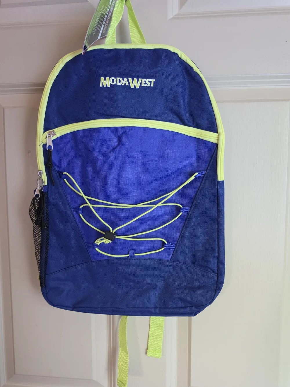 Gray and Lime Green Men’s Backpack - Sport Daypack